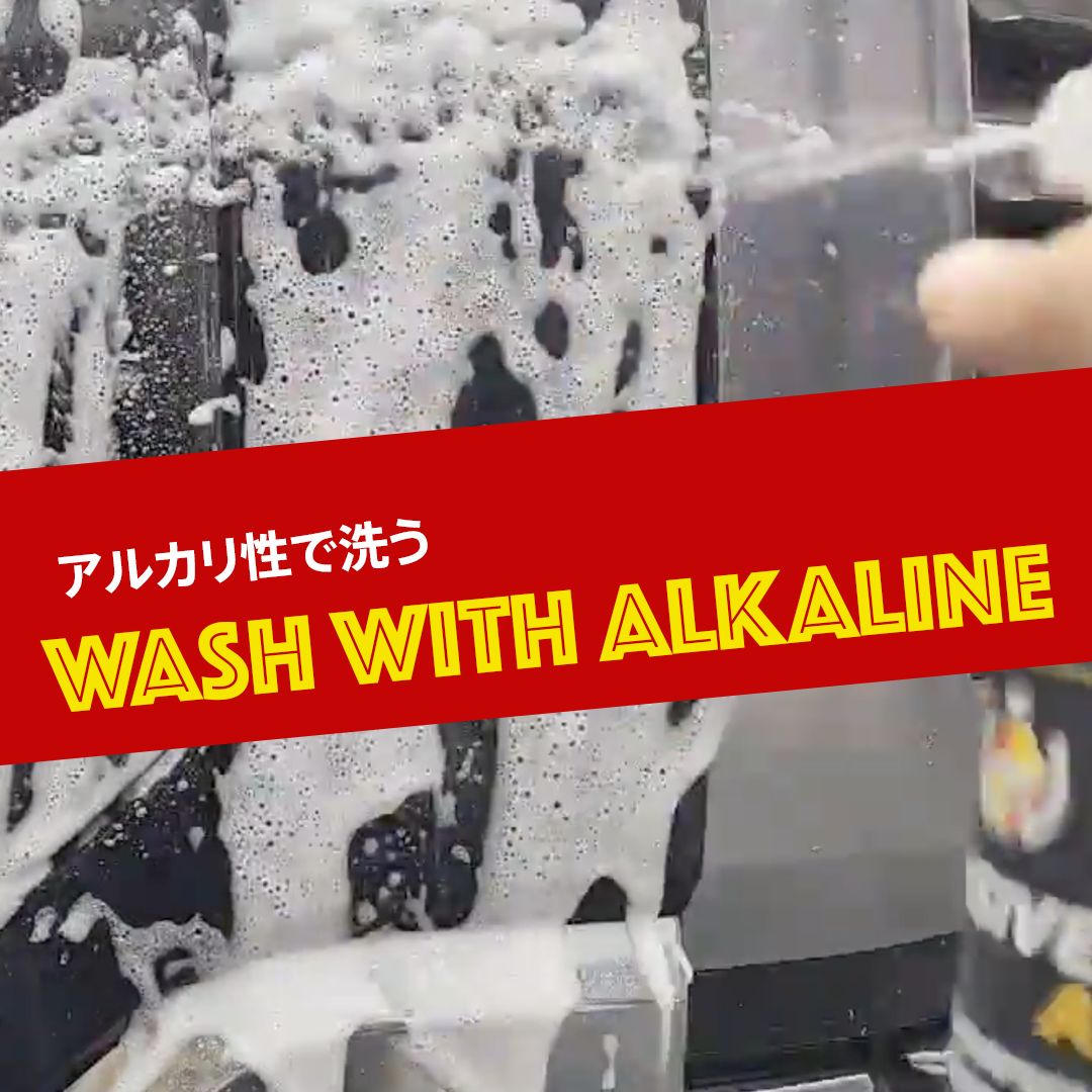 洗車　アルカリ性　虫