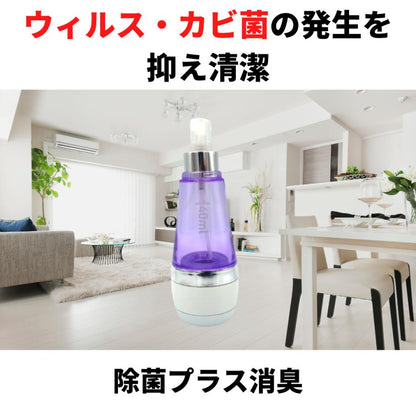 電解除菌水生成器(次亜塩素酸水)コンパクトスプレー
